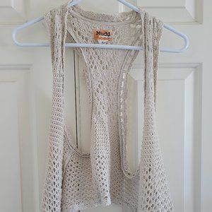 MUDD Crochet Vest